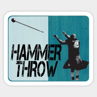 Classic Hammer Throw Sticker